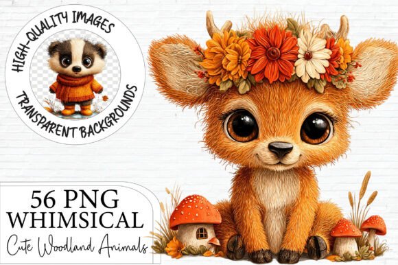 Download Cute Woodland Animals PNG Clipart - Woodland animals png Collection