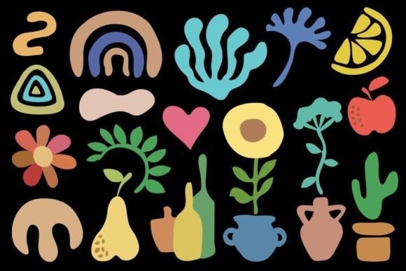 Download Boho Set, Design Shapes - Set Collection