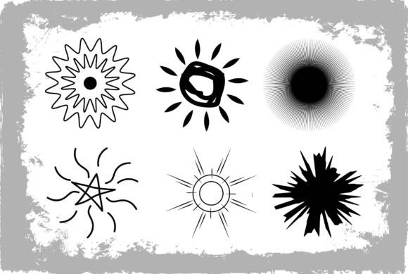 Download Sunset Hand Drawn Illustrations Vector - Set Collection