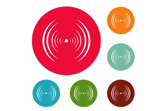 Download Equalizer Abstract Icons Circle Set - Set Collection
